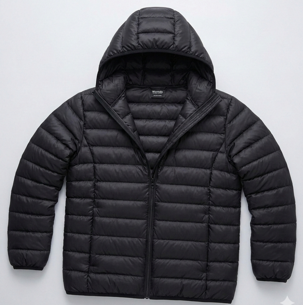 Wantdo Women's Packable Down Puffer Jacket Lightweight Warm Winter Travel CoatXL